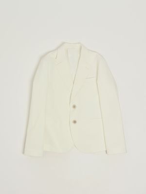 2. Boys' crêpe two-piece set Milk