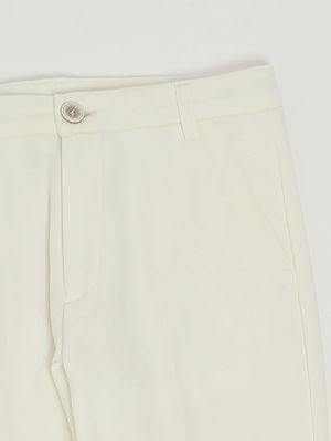7. Boys' crêpe two-piece set Milk