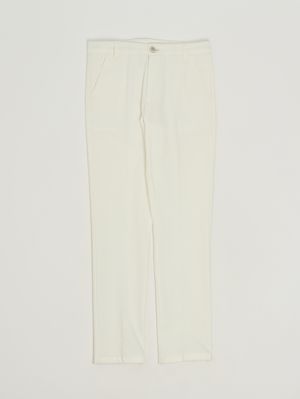 5. Boys' crêpe two-piece set Milk