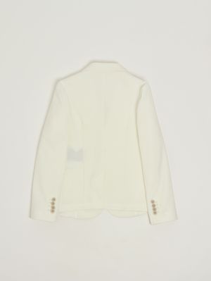 3. Boys' crêpe two-piece set Milk