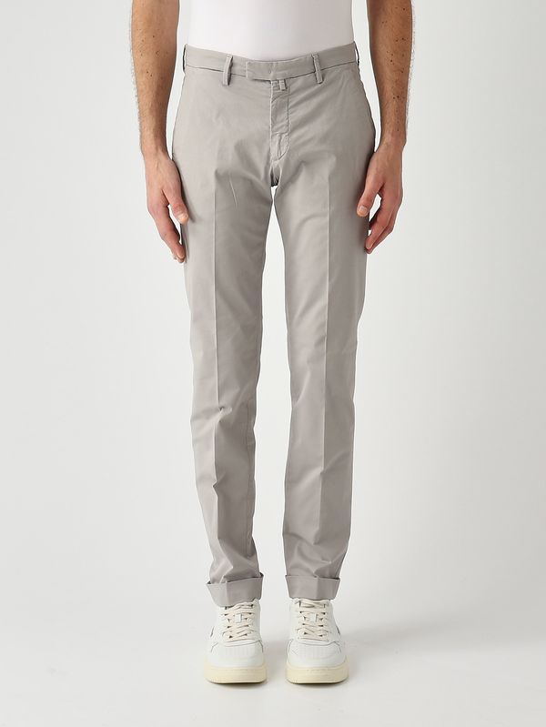 Pantalon homme BG03 en coton stretch Perle Briglia
