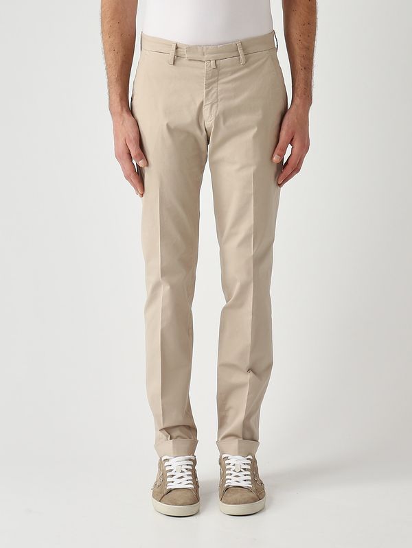 Pantalon homme BG03 en coton stretch Sable Briglia