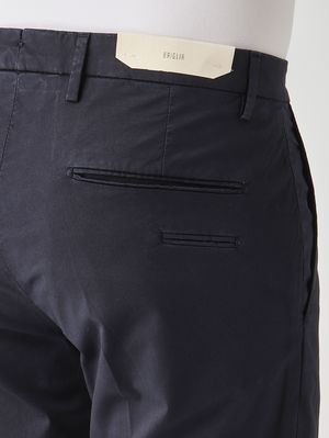 4. Herrenhose BG03 aus Stretch-Baumwolle Marine
