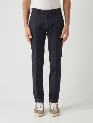 1. Herrenhose BG03 aus Stretch-Baumwolle Marine