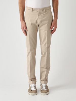 1. Pantalon homme BG03 en coton stretch Sable