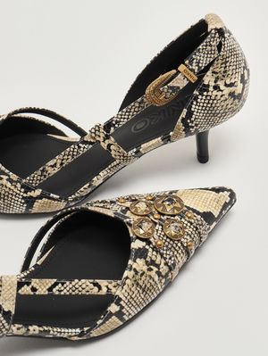 4. Escarpins femme Gloria en cuir Saint Python