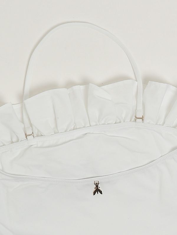 3. Haut en coton stretch pour fille Blanc Patrizia Pepe 7m0970a562