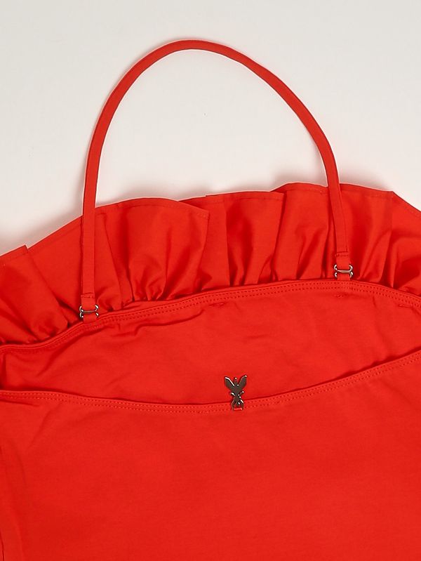 3. Mädchen-Top aus Stretch-Baumwolle Rot Patrizia Pepe 7m0970a562
