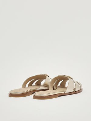 3. Sandalo donna Milly in pelle Platino