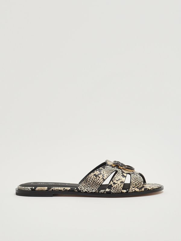 1. Milly women's leather sandal St. Python Pinko sd0463p042