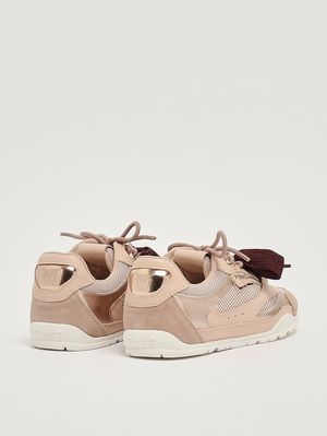 3. Zapatillas de mujer Yulia de piel Rosa