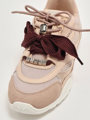 5. Zapatillas de mujer Yulia de piel Rosa