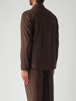 4. Herren-Overshirt John aus Wolle Moro