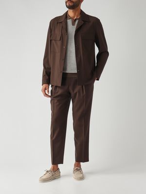 2. Herren-Overshirt John aus Wolle Moro