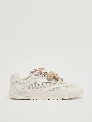 1. Zapatillas de mujer Yulia de piel Blanco