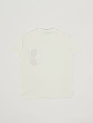 2. Girls' cotton T-shirt White