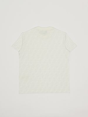 2. Kinder-T-Shirt aus Baumwolle Weiß