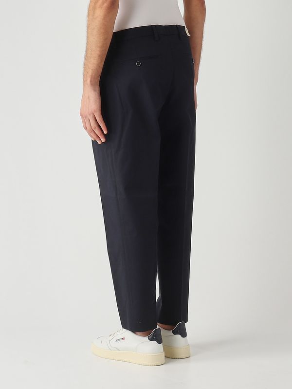 3. Herrenhose Portobellos Easy Fit aus Stretch-Baumwolle Marine Briglia portobellos300100