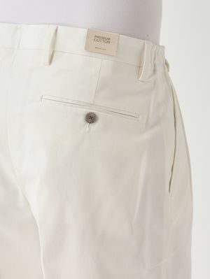 4. Pantalon homme Portobellos Easy Fit en coton stretch Lait