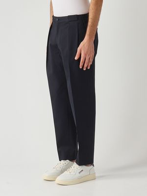2. Herrenhose Portobellos Easy Fit aus Stretch-Baumwolle Marine