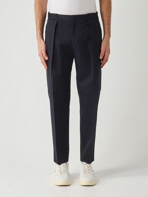 1. Herrenhose Portobellos Easy Fit aus Stretch-Baumwolle Marine