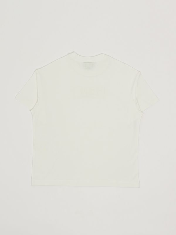2. Camiseta de niña de algodón Blanco Fendi jui2017aj
