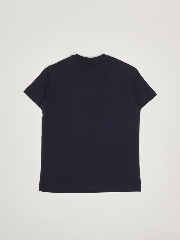 2. Boys' cotton T-shirt Blue Fendi jui2027aj