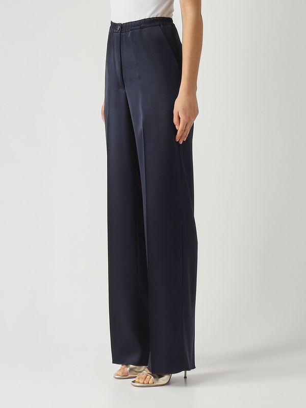 3. Pantalon femme Jared en satin liquide Nuit Liviana Conti f6ss80