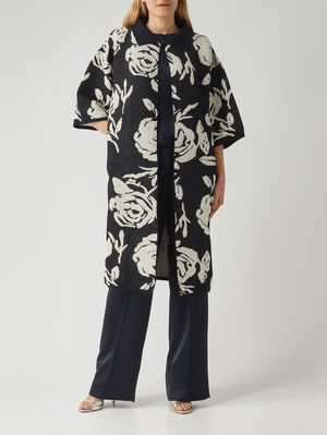 2. Pantalon femme Jared en satin liquide Nuit