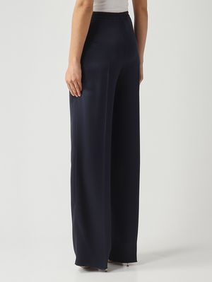 4. Pantalon femme Jared en satin liquide Nuit