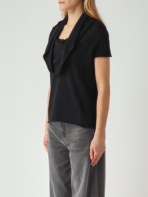 3. Jersey de mujer Carola en mezcla de viscosa Negro