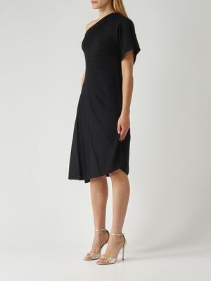 3. Abito donna Morgane in misto viscosa Nero