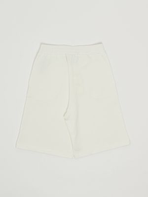 2. Boys' cotton shorts White