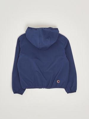 2. Veste garçon en tissu technique bleu azur