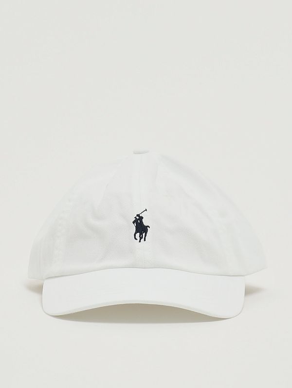 Casquette en chino de coton pour homme Blanc Polo Ralph Lauren
