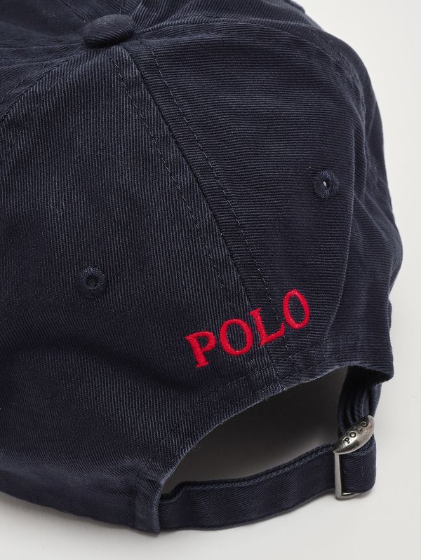 3. Casquette en chino de coton pour homme Bleu marine Polo Ralph Lauren 710548524