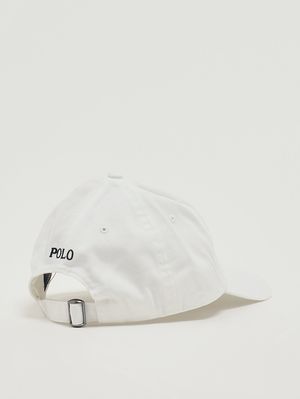 2. Casquette en chino de coton pour homme Blanc