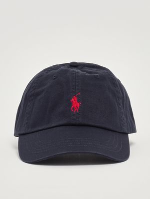 1. Casquette en chino de coton pour homme Bleu marine