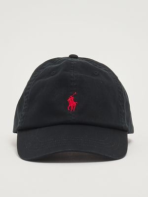 1. Casquette en chino de coton pour homme Noir