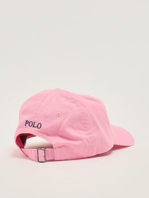 2. Casquette en chino de coton pour homme Rose