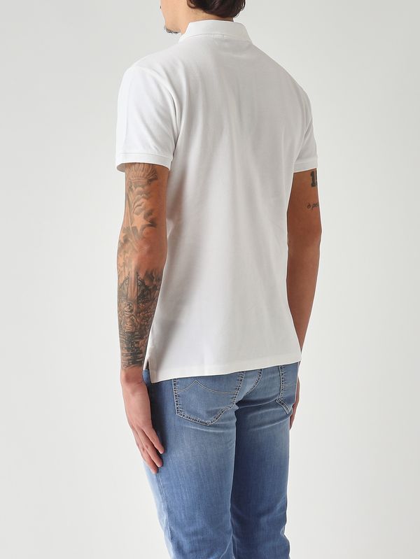 4. Men's slim-fit cotton piqué polo White Polo Ralph Lauren 710548797