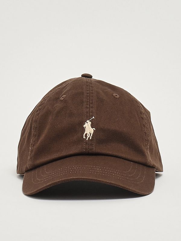 1. Casquette en chino de coton pour homme Marron Polo Ralph Lauren 710667709