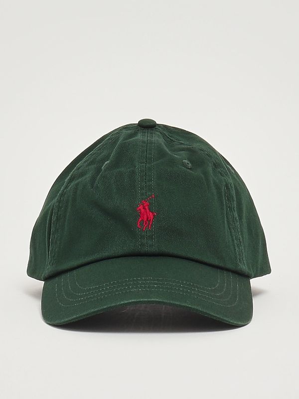 1. Casquette en chino de coton pour homme Vert Polo Ralph Lauren 710667709