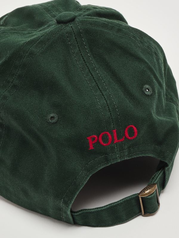 3. Casquette en chino de coton pour homme Vert Polo Ralph Lauren 710667709