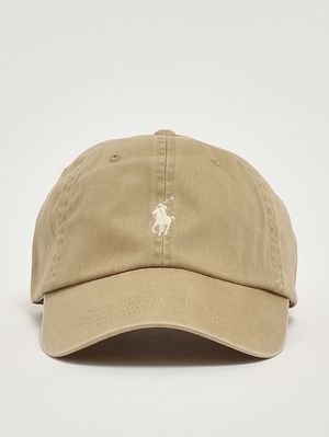 1. Herrenhut aus Baumwoll-Chino Dunkelbeige
