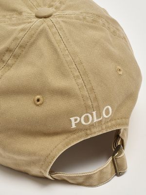 3. Herrenhut aus Baumwoll-Chino Dunkelbeige