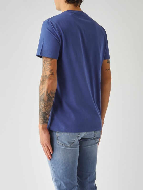3. Men's custom slim-fit T-shirt in cotton jersey Ink Polo Ralph Lauren 710671438