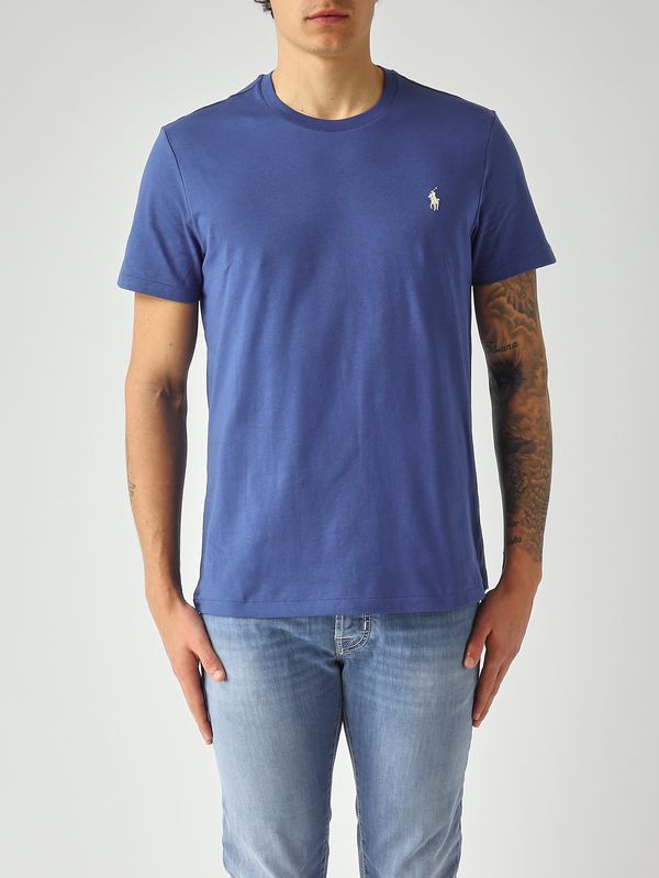 Men's custom slim-fit T-shirt in cotton jersey Ink Polo Ralph Lauren