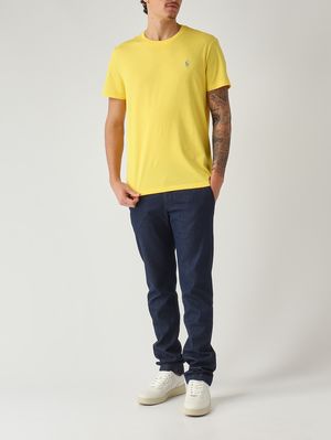 2. Men's custom slim-fit T-shirt in cotton jersey Yellow