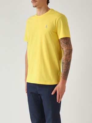 3. Men's custom slim-fit T-shirt in cotton jersey Yellow